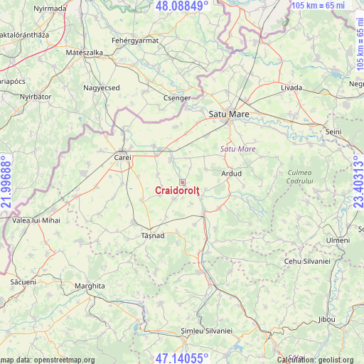 Craidorolţ on map