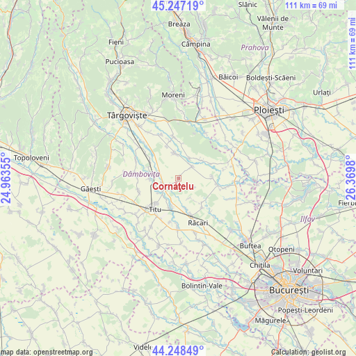 Cornăţelu on map