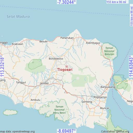 Tlogosari on map