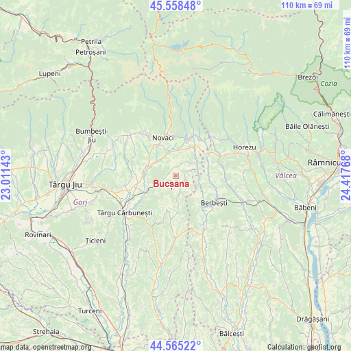 Bucșana on map