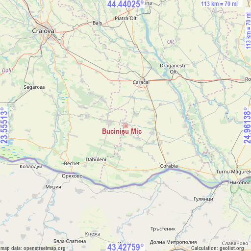 Bucinișu Mic on map