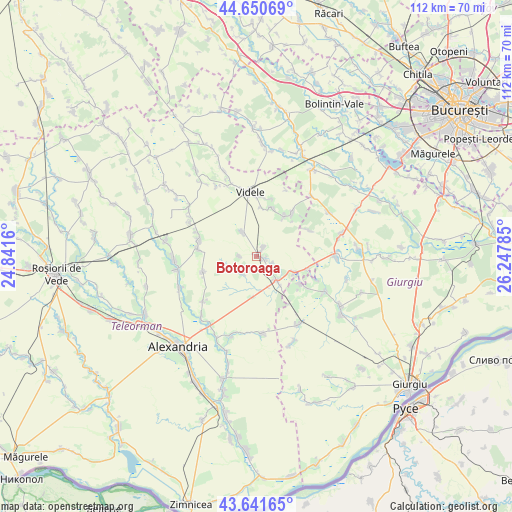 Botoroaga on map