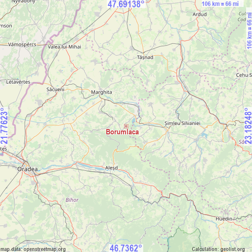 Borumlaca on map