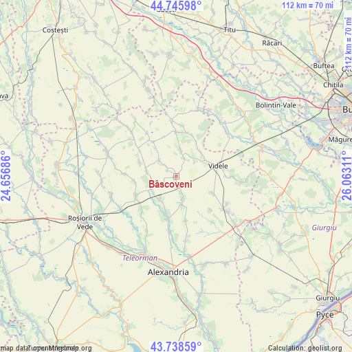 Bâscoveni on map