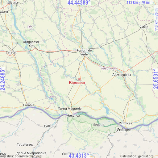 Băneasa on map