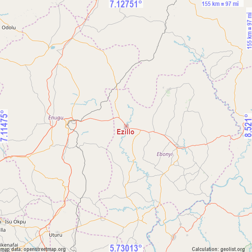 Ezillo on map
