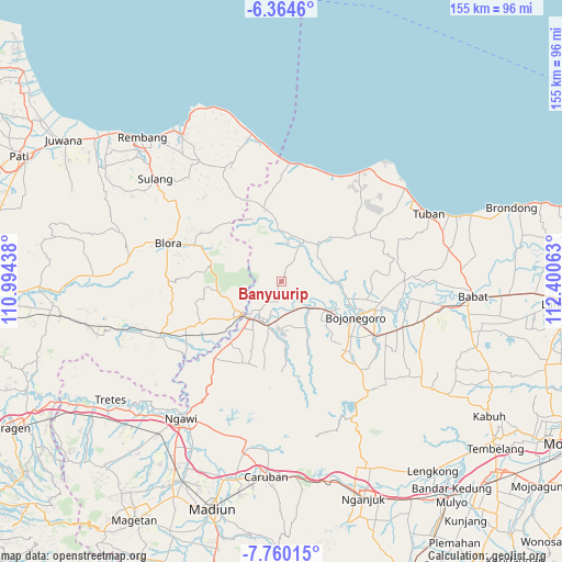 Banyuurip on map