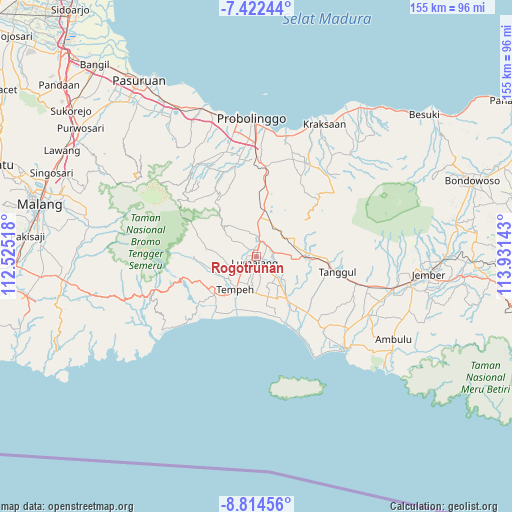 Rogotrunan on map