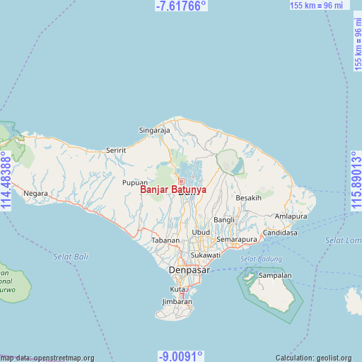 Banjar Batunya on map