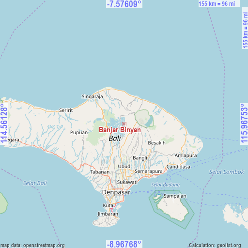 Banjar Binyan on map
