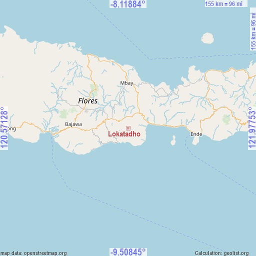 Lokatadho on map