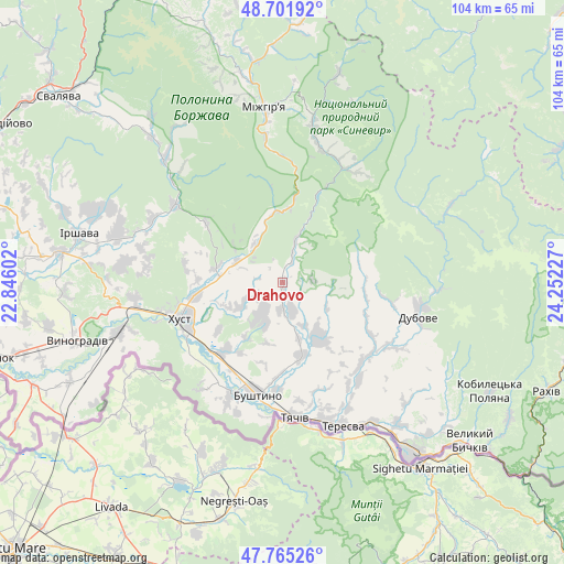 Drahovo on map