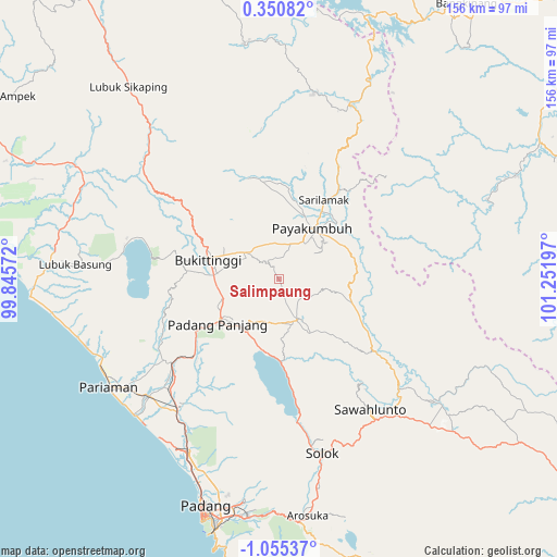 Salimpaung on map