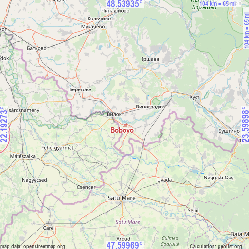 Bobovo on map