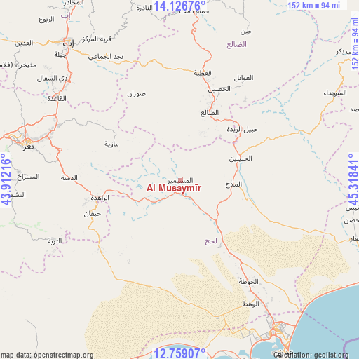 Al Musaymīr on map