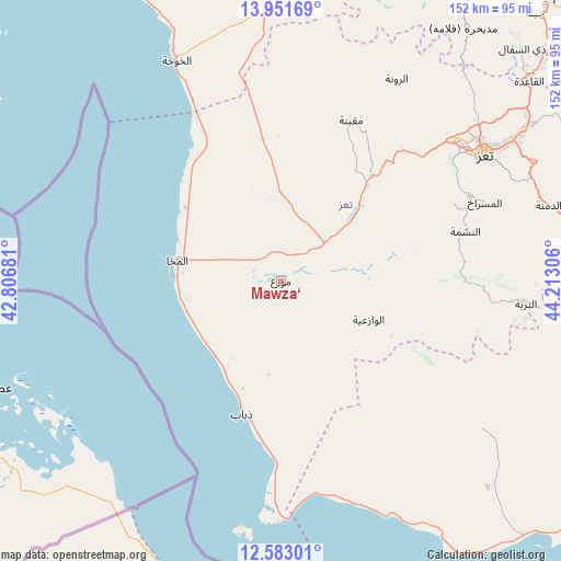 Mawza‘ on map