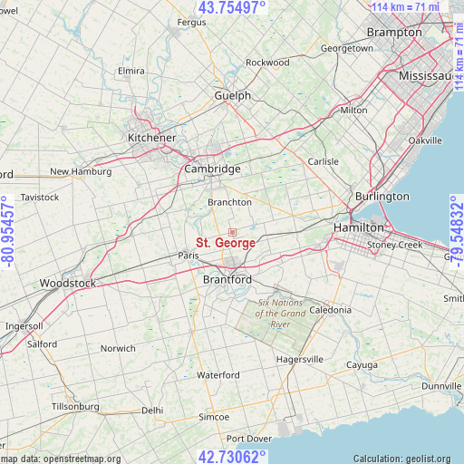 St. George on map