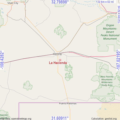 La Hacienda on map