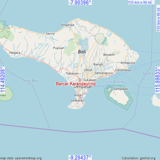 Banjar Karangsuling on map