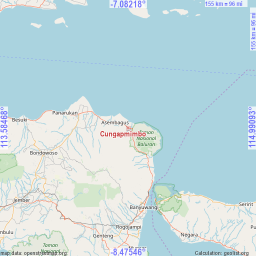 Cungapmimbo on map