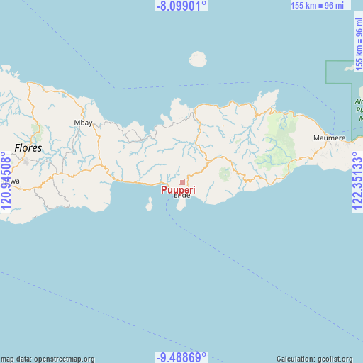 Puuperi on map