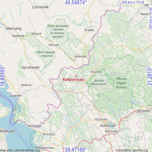 Kefalóvryso on map