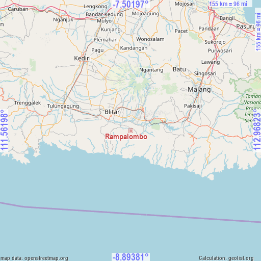 Rampalombo on map