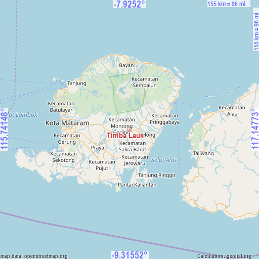 Timba Lauk on map