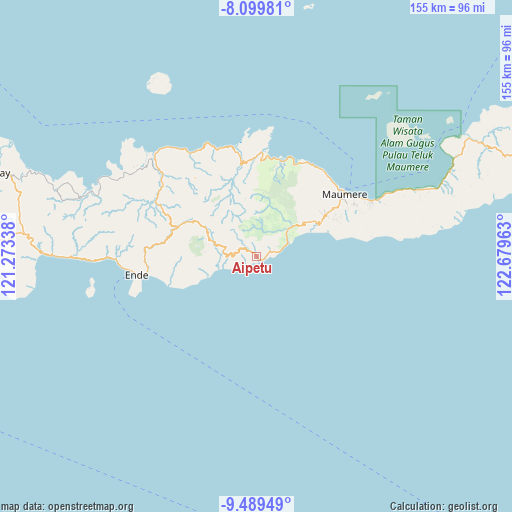 Aipetu on map