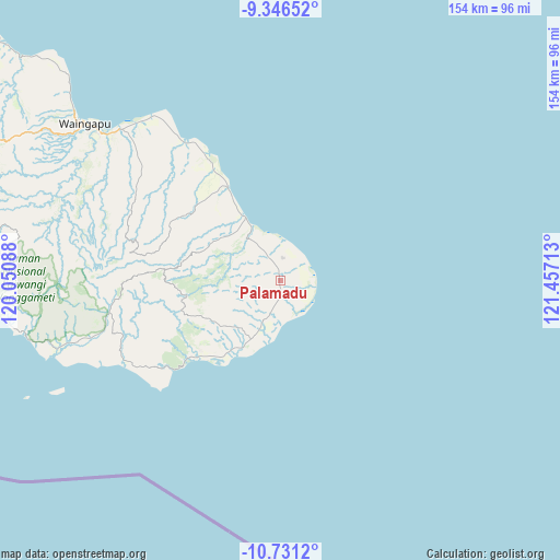 Palamadu on map