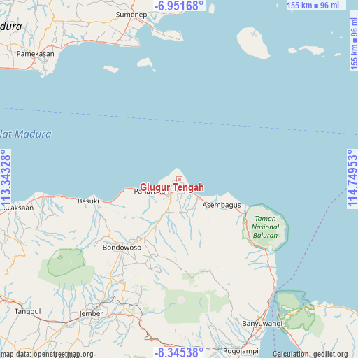 Glugur Tengah on map
