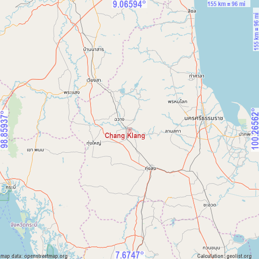 Chang Klang on map