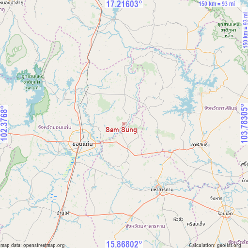 Sam Sung on map