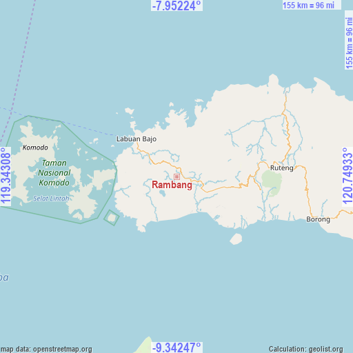 Rambang on map