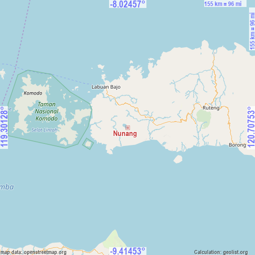 Nunang on map