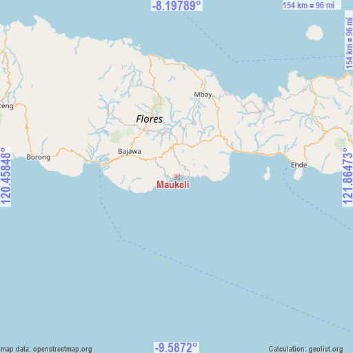 Maukeli on map