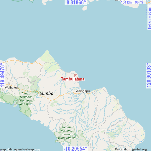 Tambulatana on map