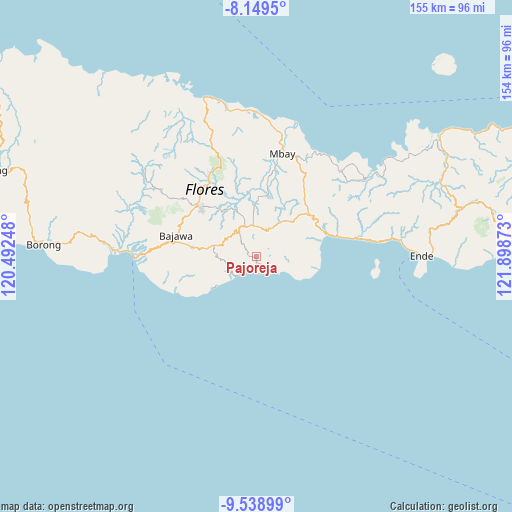 Pajoreja on map