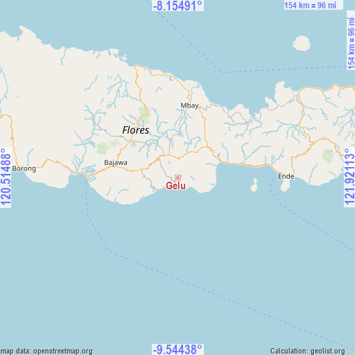 Gelu on map