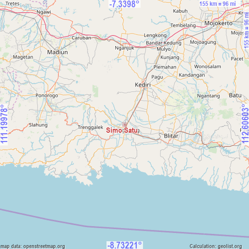 Simo Satu on map