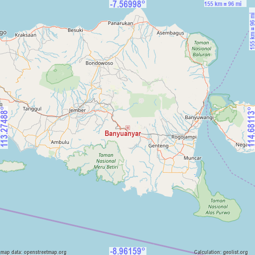 Banyuanyar on map