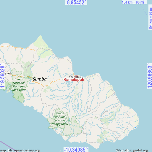 Kamalaputi on map