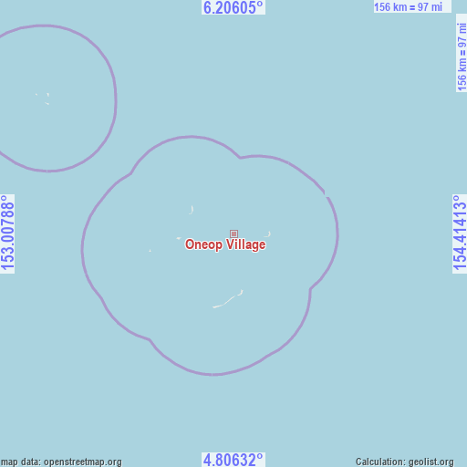 Oneop Village on map