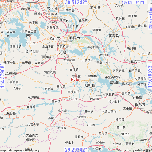 Futu on map