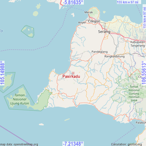 Pasirkadu on map