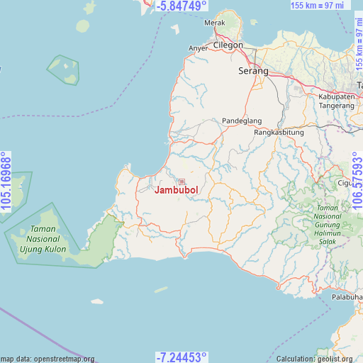 Jambubol on map