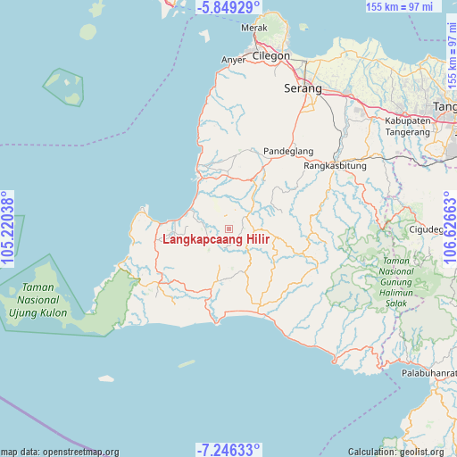 Langkapcaang Hilir on map