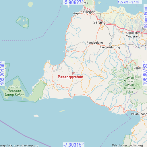 Pasanggrahan on map