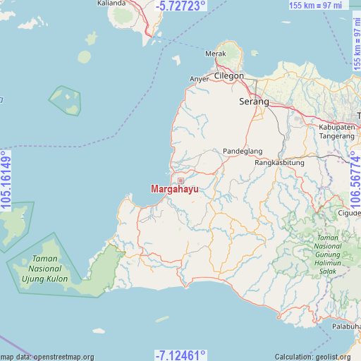 Margahayu on map