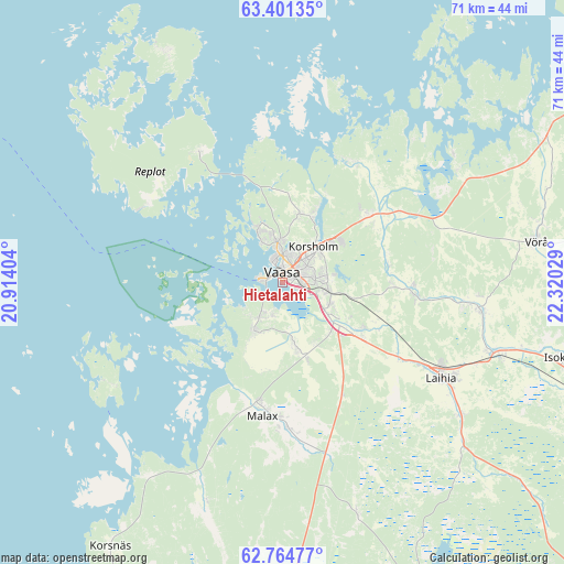 Hietalahti on map